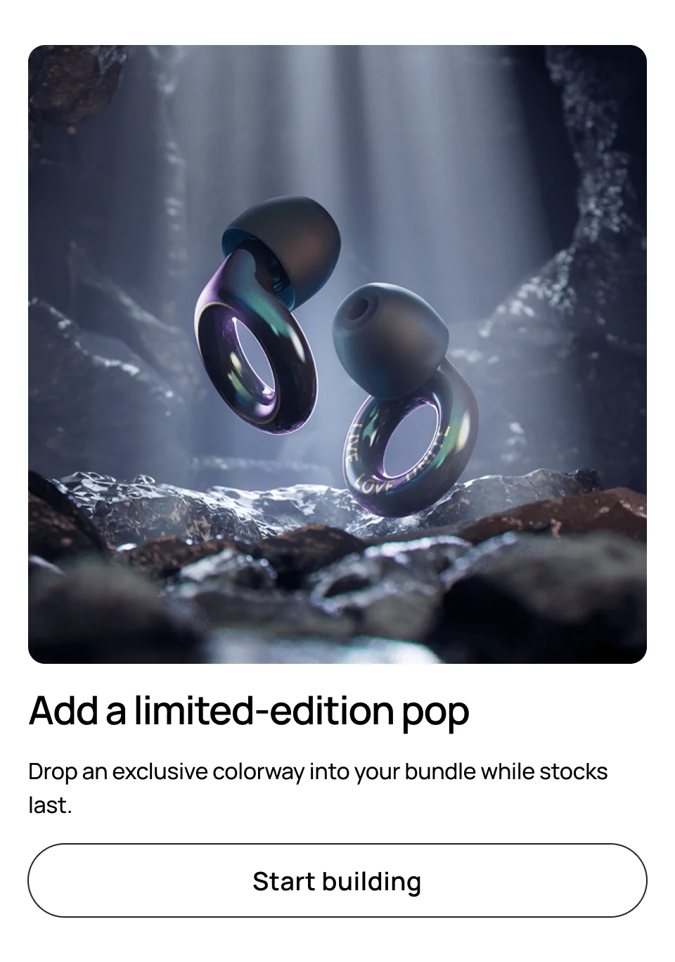 Add a limited-edition pop