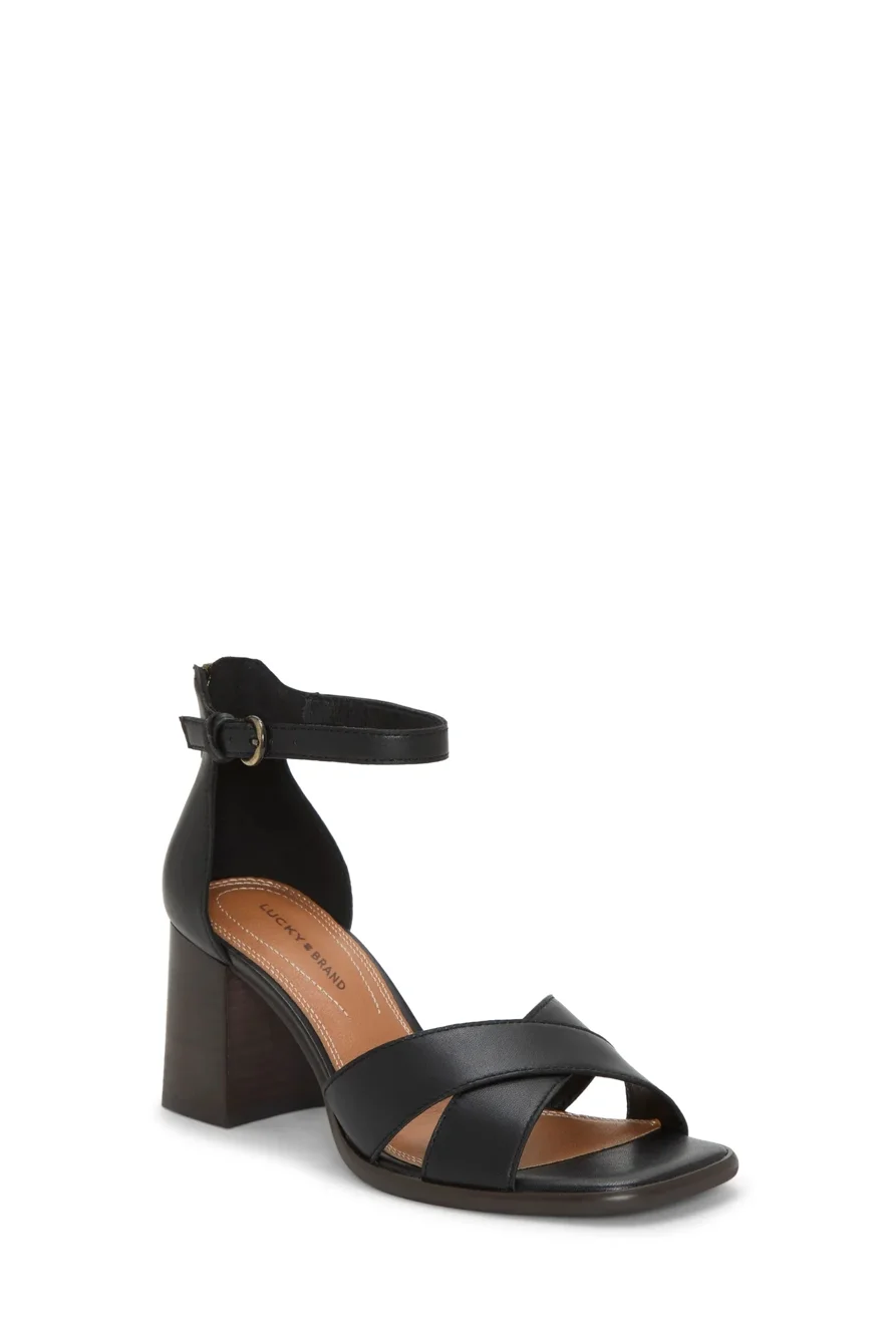 Image of Lucky Brand Herrika Heel - Women's Accessories Shoes High Heels in Medium Beige