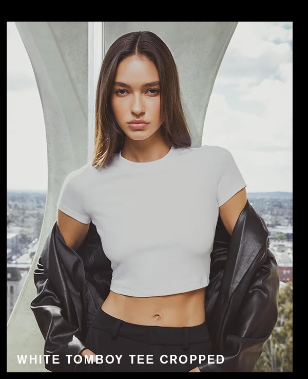 Tomboy Tee Cropped