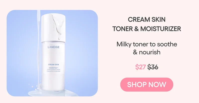 CREAM SKIN TONER & MOISTURIZER