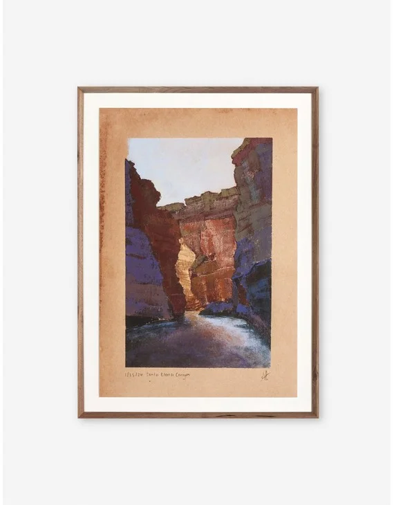 Desert VI by Aileen Fitzgerald-18" x 24"