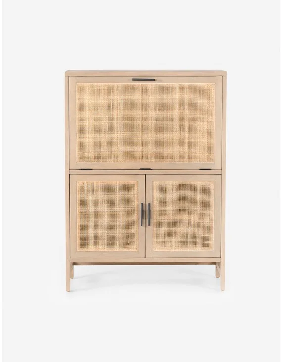 Philene Bar Cabinet-Natural