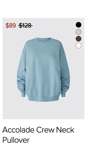 Accolade Crew Neck Pullover