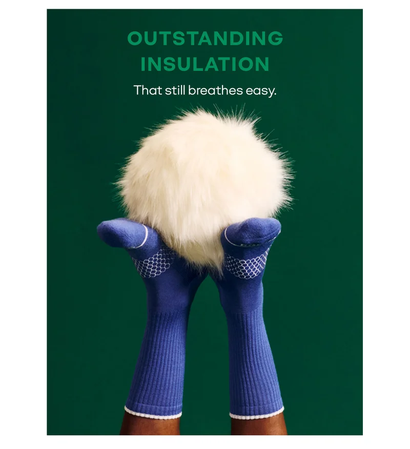 OUTSTANDING INSULATION. That still breathes easy.