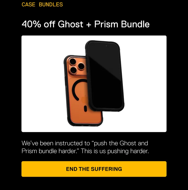 40% off Ghost + Prism Bundle.