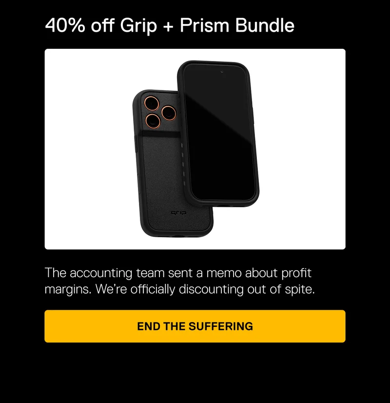 40% off Grip + Prism Bundle.
