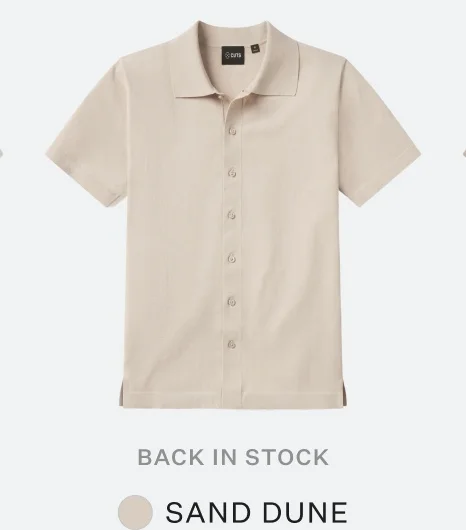 Back in Stock - Sand Dune