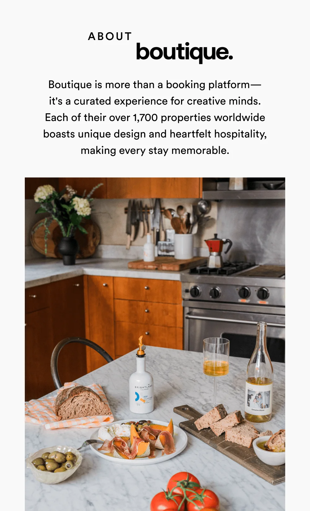About Boutique Homes