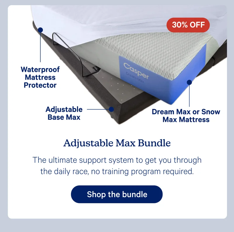 Adjustable Max Bundle; The ultimate support system to get you through the daily race, no training program required.