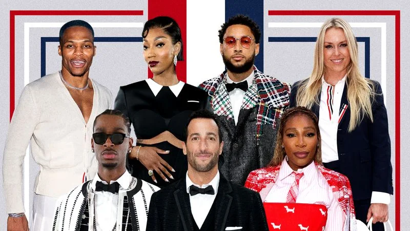 Image may contain: Shai Gilgeous-Alexander, Serena Williams, Daniel Ricciardo, Ben Simmons, People, Person, and Clothing