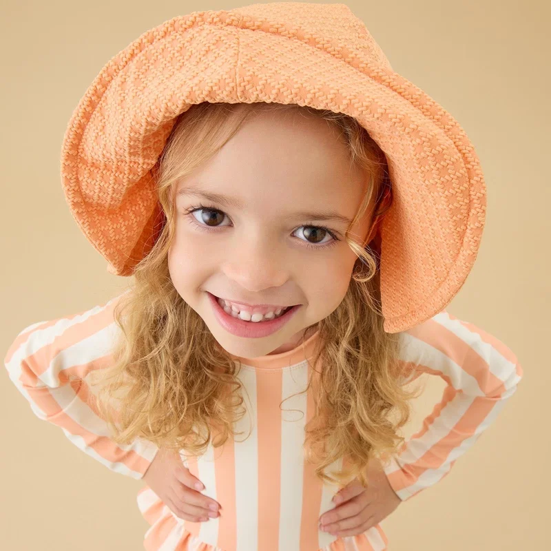 Image of Floppy Sun Hat - Coral