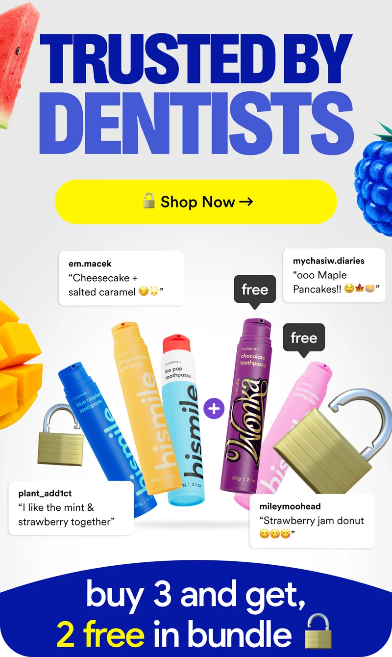Trusted by Dentists. Shop now! Buy 3 and get 2 free in bundle