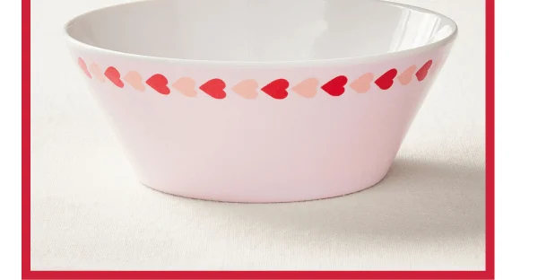Rifle Paper Co. Valentine's Melamine Bowl