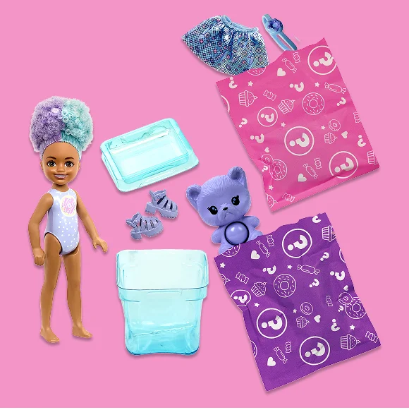 Barbie Chelsea Pop Reveal Treat Series Dolls