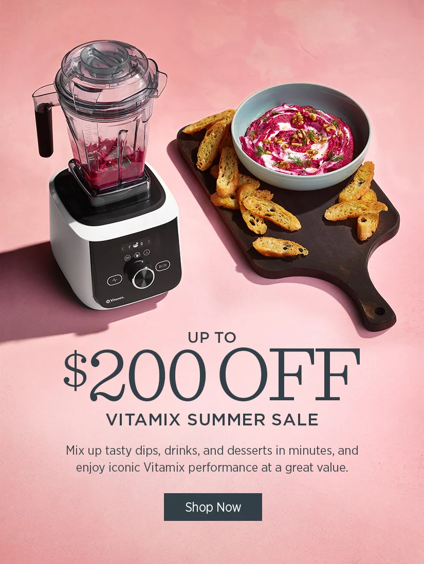 Vitamix Summer Sale: Up to $200 off! Mix up tasty dips, drinks, and desserts in minutes, and enjoy iconic Vitamix performance at a great value.