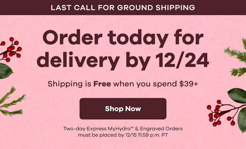 LAST CALL FOR GROUND SHIPPING. Order today for delivery by 12/24. Shipping is Free when you spend $39+. | Shop Now