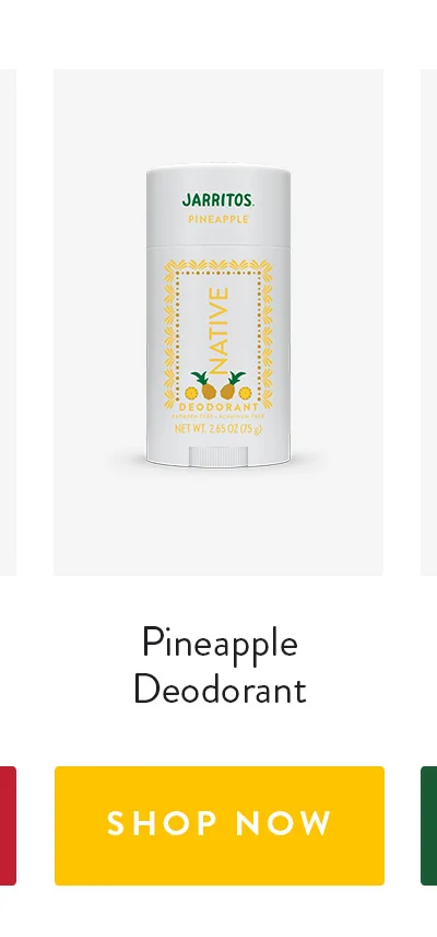 Pineapple Deodorant | SHOP NOW