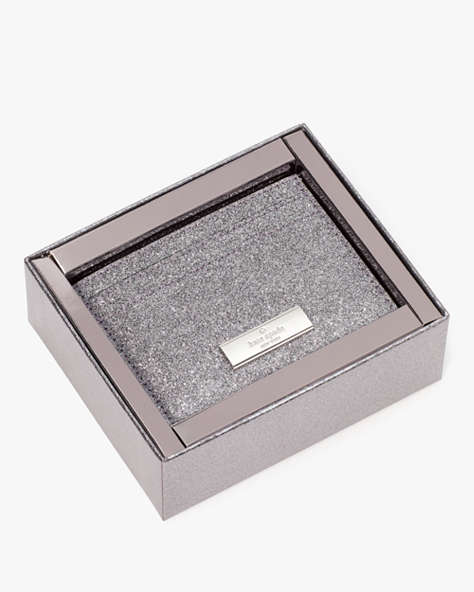 Kenzie Boxed Glitter Small Cardholder