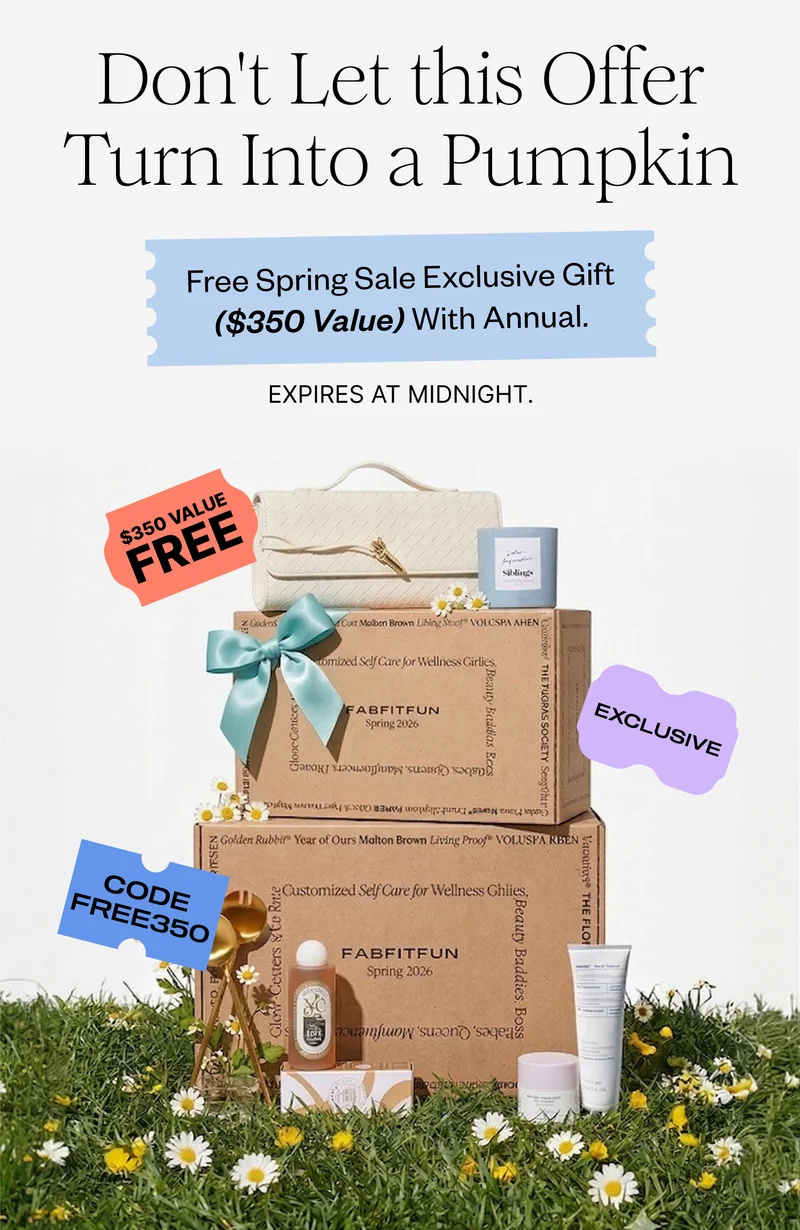 Dont Let this Offer Turn Into a Pumpkin | Free Spring Sale Exclusive Gift ($350 Value) With Annual. | EXPIRES AT MIDNIGHT.