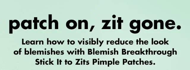Stick It to Zits Pimple Patches