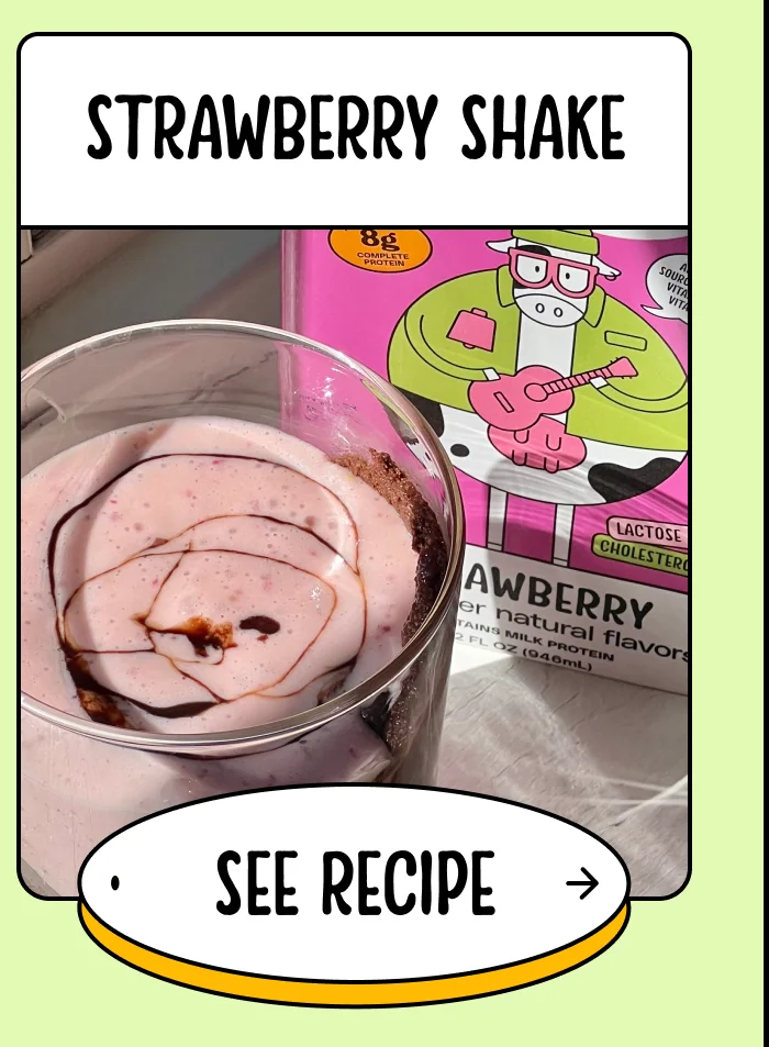 Strawberry Shake. See Recipe.