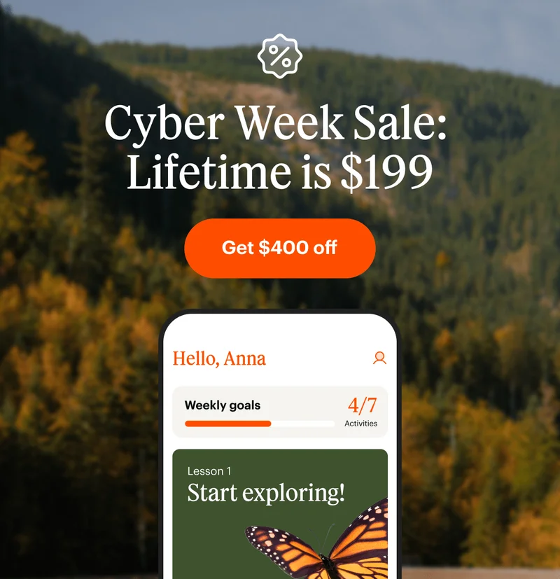 Cyber Week Sale: Get $400 off!