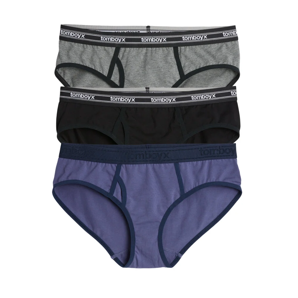 Image of Iconic Briefs 3-Pack - Cobalt
