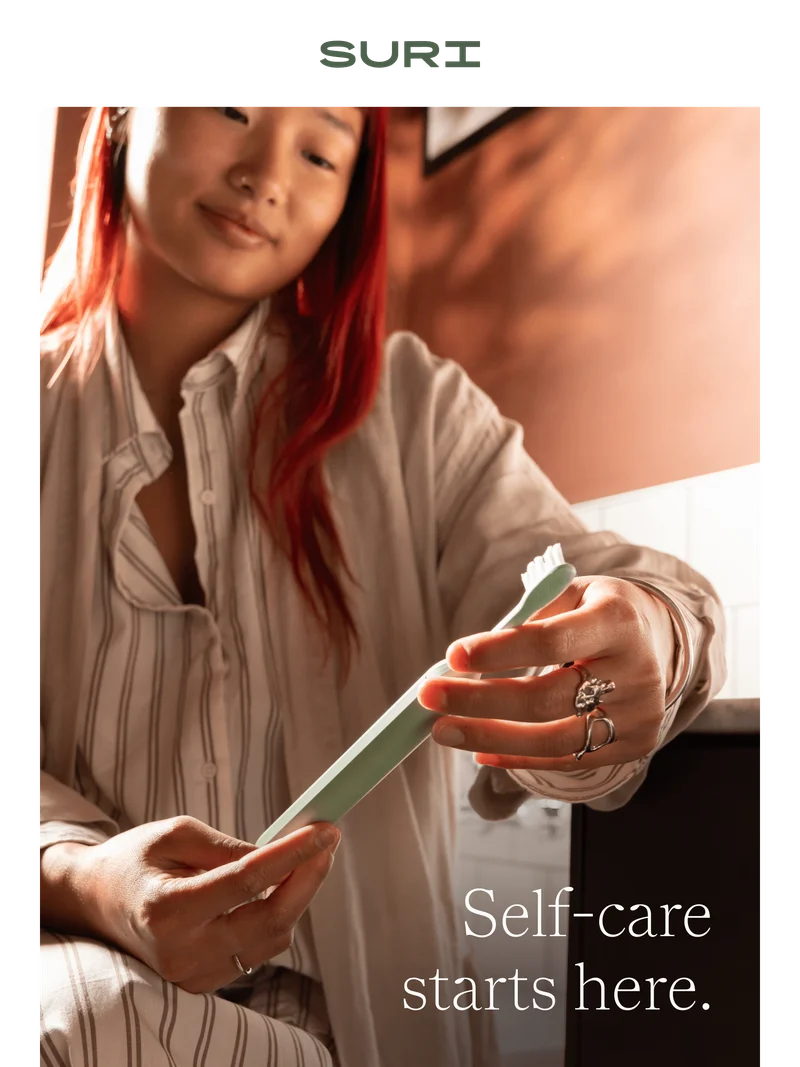suri - self-care starts here.
