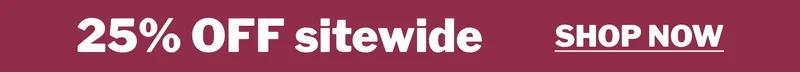 25% off sitewide