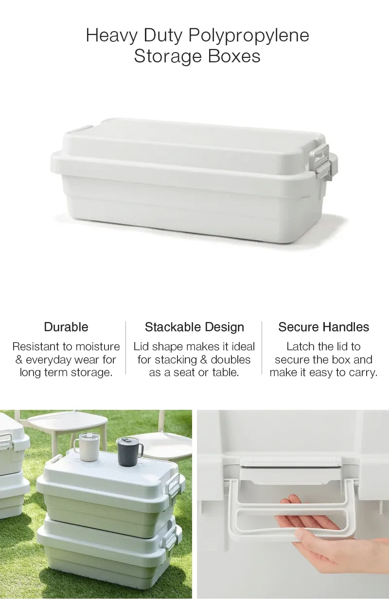 Shop Heavy Duty Polypropylene Storage Boxes