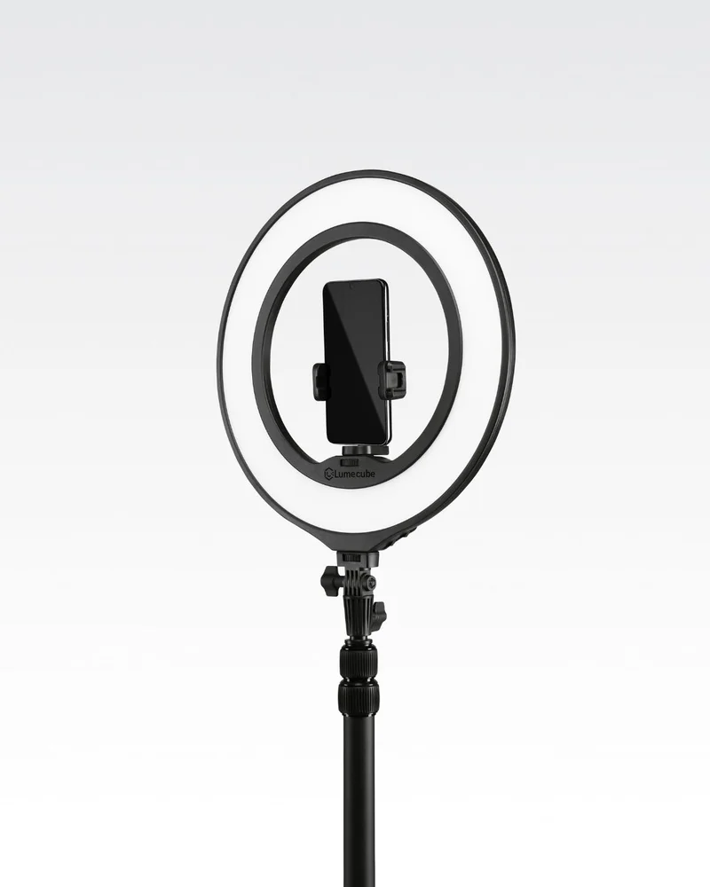 Image of Lume Cube Ring Light Mini 12-inch Edge-Lit LED Ring Light with Stand