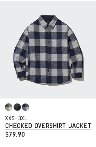 PDP 4 - MEN CHECKED OVERSHIRT JACKET