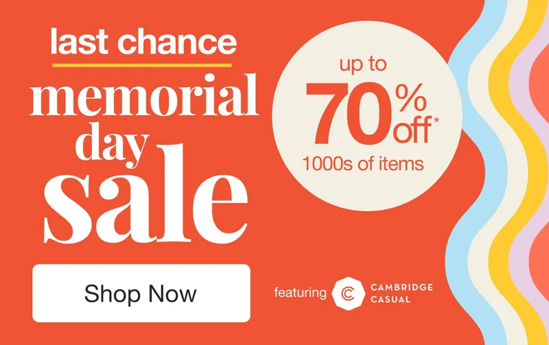 Shop Memorial Day Sale Deals!