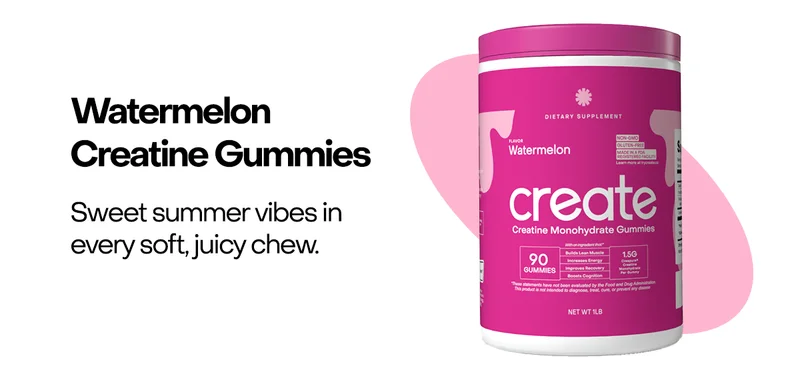 Watermelon Creatine Gummies
