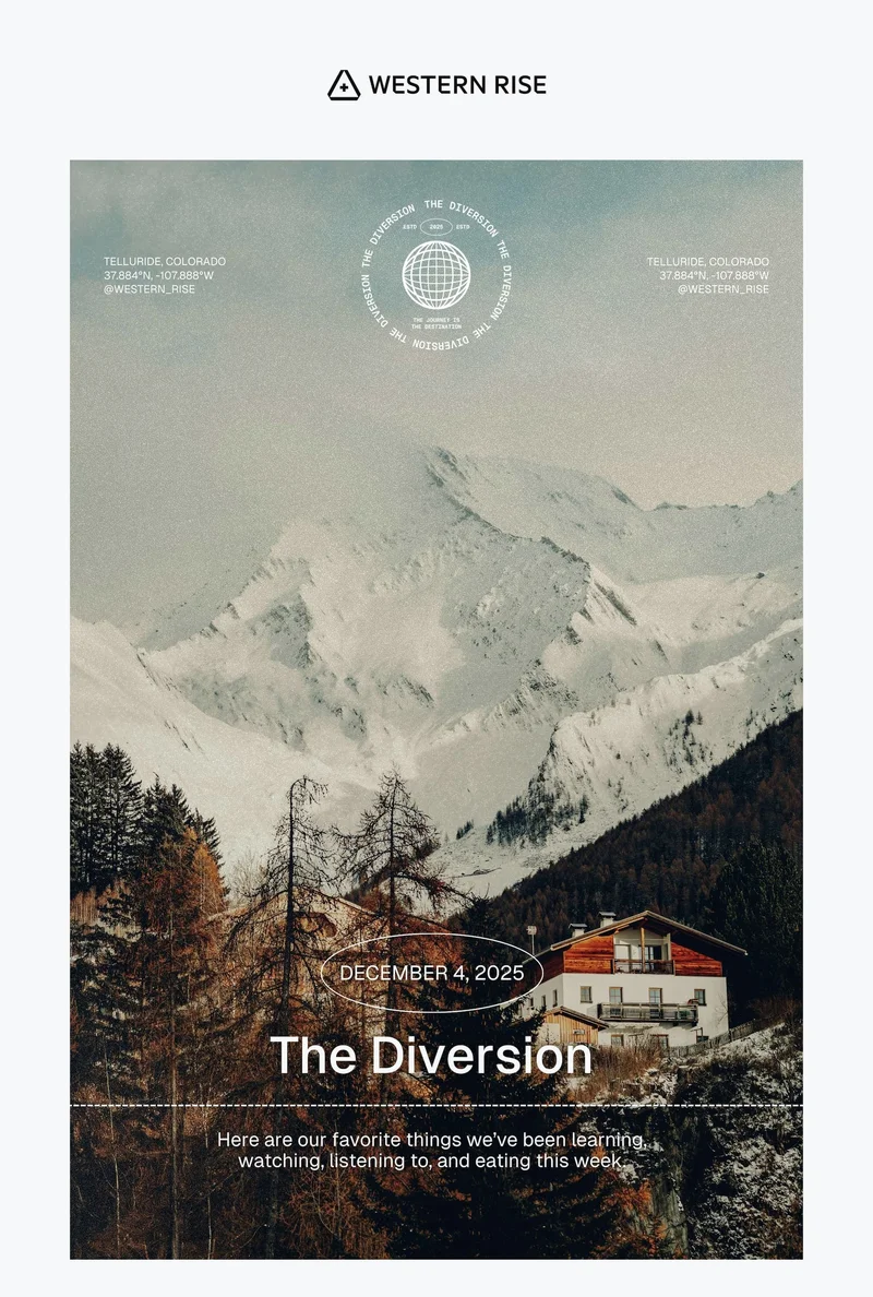 The Diversion: December 4, 2025