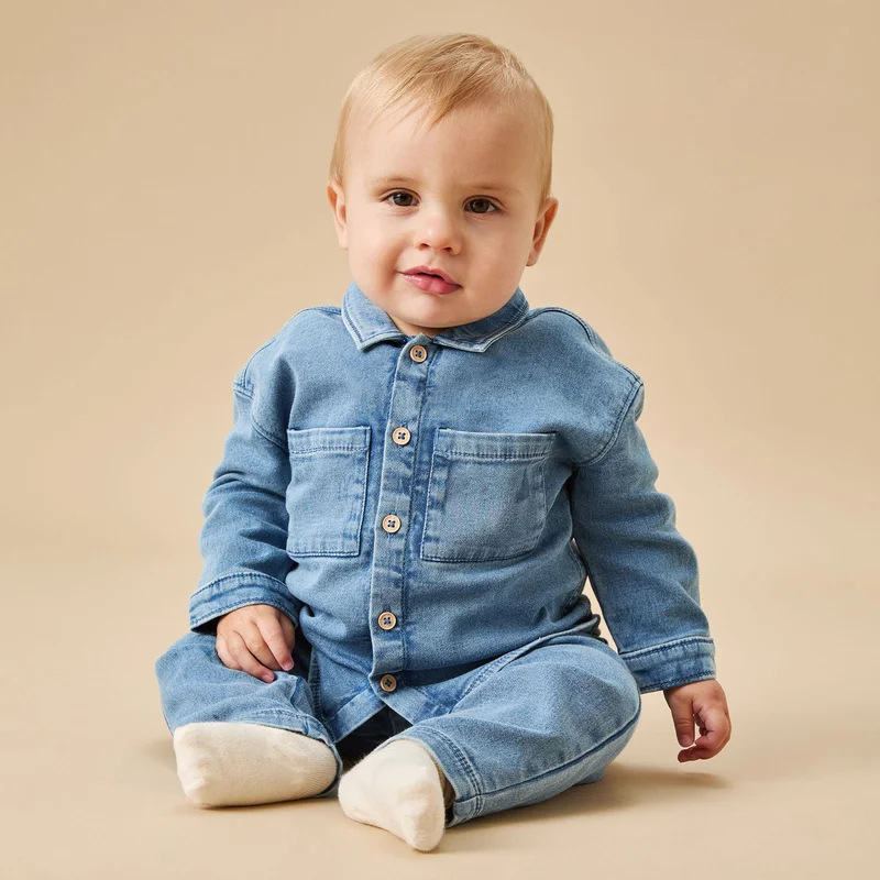 Image of Soft Denim Shacket