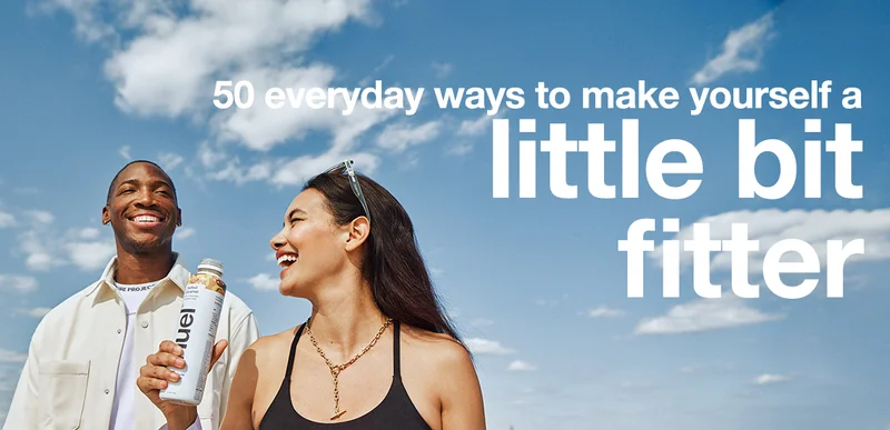 50 everyday ways to make yourself a little bit fitter