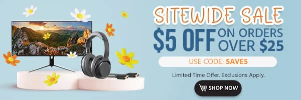 SITEWIDE $5 OFF $25+