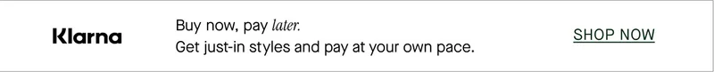 Klarna - Buy now, pay later.
