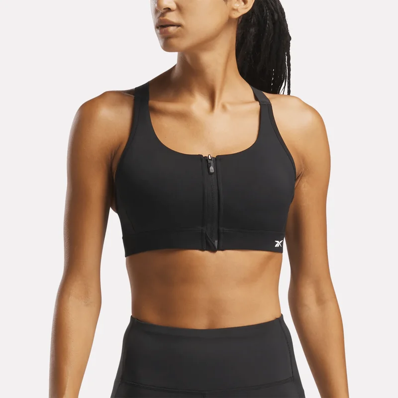 Image of Women's Lux Front-Zip High-Impact Bra