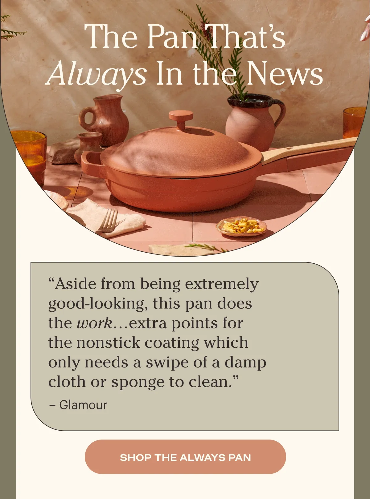 The Pan That's Always in the News