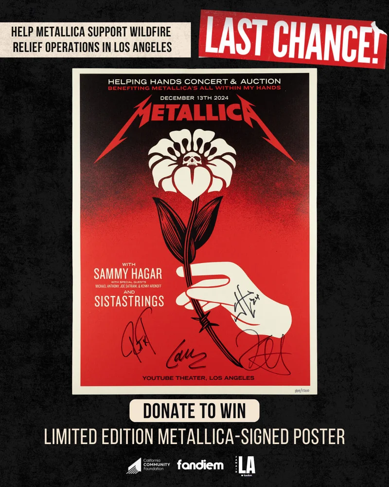 Last Chance To Win A Limited Edition Autographed Poster