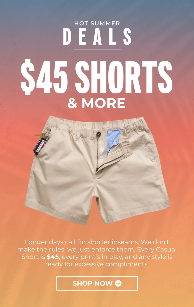 HOT SUMMER DEALS: All Shorts $45