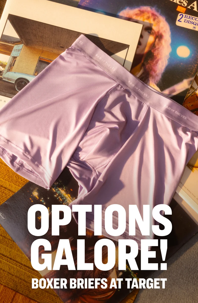 Options Galore! Boxer Briefs at Target