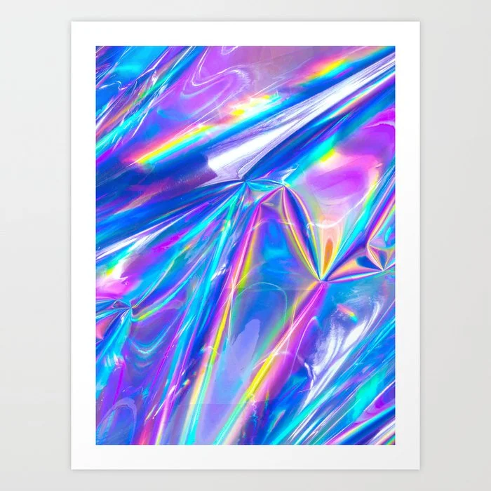 Just A Hologram Art Print Art Print