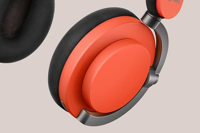 Dyson OnTrac headphones in Ceramic Cinnabar