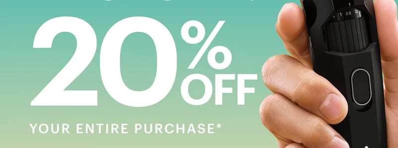 20% OFF Your Entire Purchase*