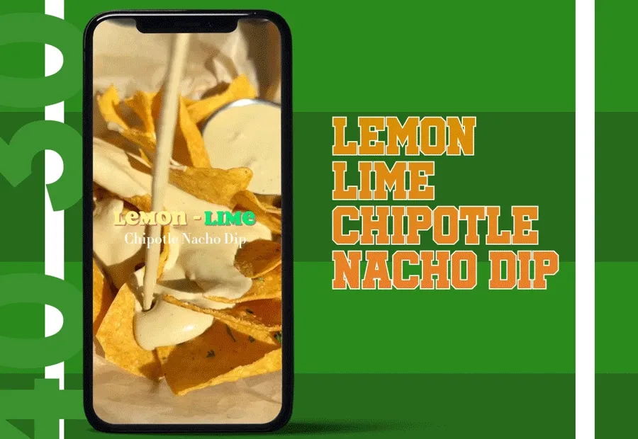Lemon Lime Chipotle Nacho Dip