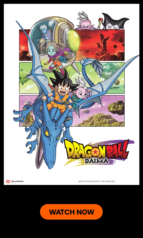 Dragon Ball DAIMA. Watch now.