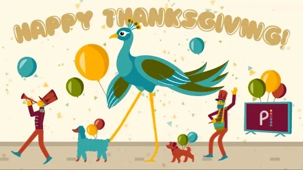 Thanksgiving Day Hero GIF